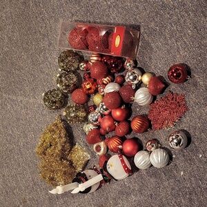 Christmas balls and decorations